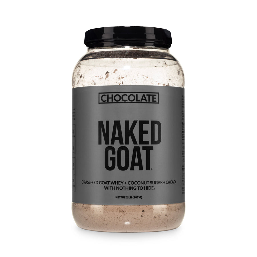 Chocolate Goat Whey Protein Powder | Naked Goat - 2lb