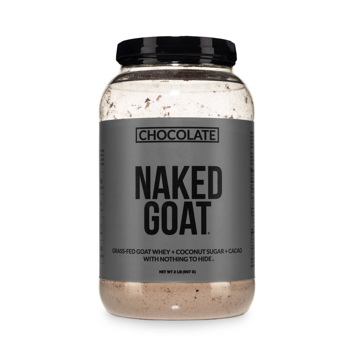 Chocolate Goat Whey Protein Powder | Naked Goat - 2lb