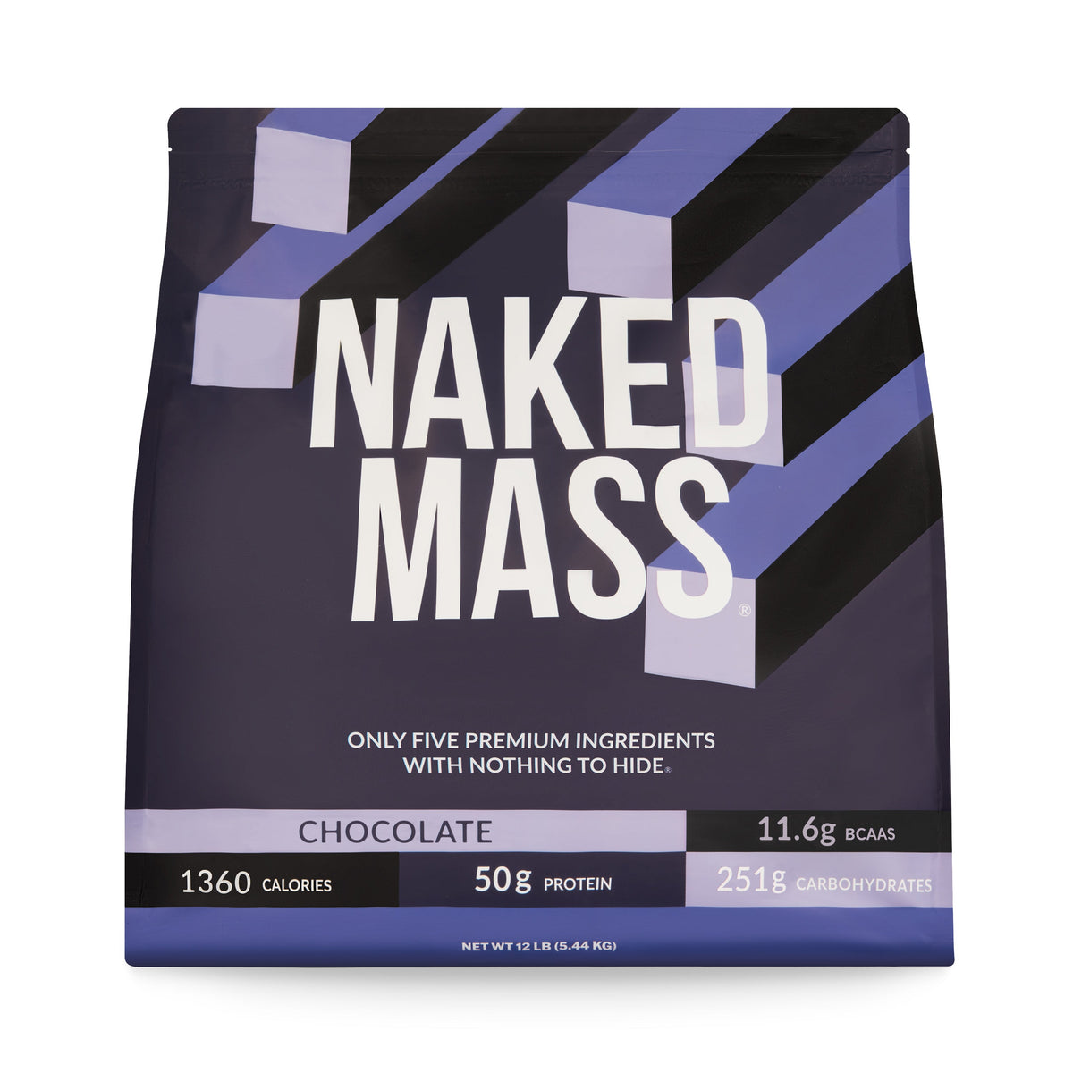 Chocolate Mass Gainer Protein Supplement | Naked Chocolate Mass