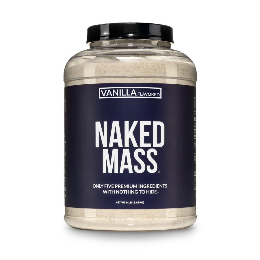 Vanilla Mass Gainer Protein Supplement | Naked Vanilla Mass