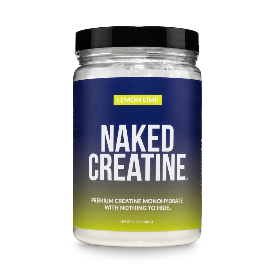 Lemon Lime Creatine Monohydrate Powder | Naked Creatine - 1.1LB