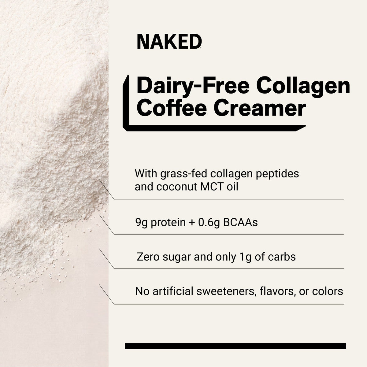 Caramel Coffee Creamer | Naked Collagen Creamer