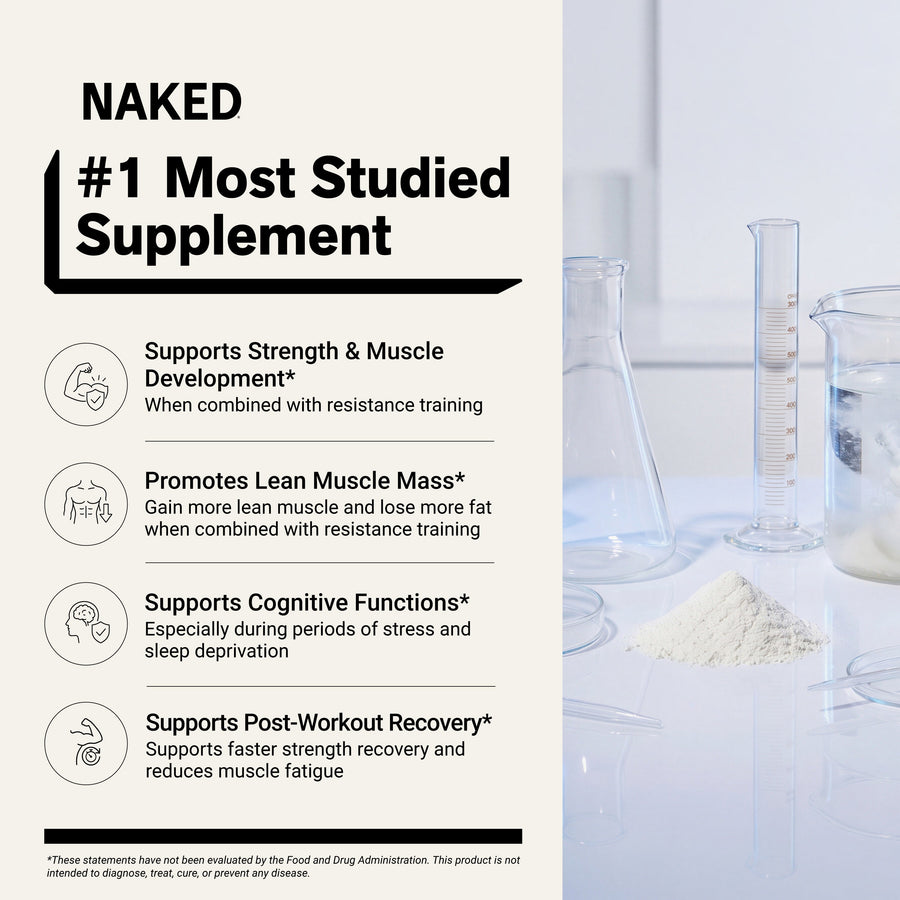 Raspberry Lime Creatine HCl Powder | Naked Lean Creatine - 231g