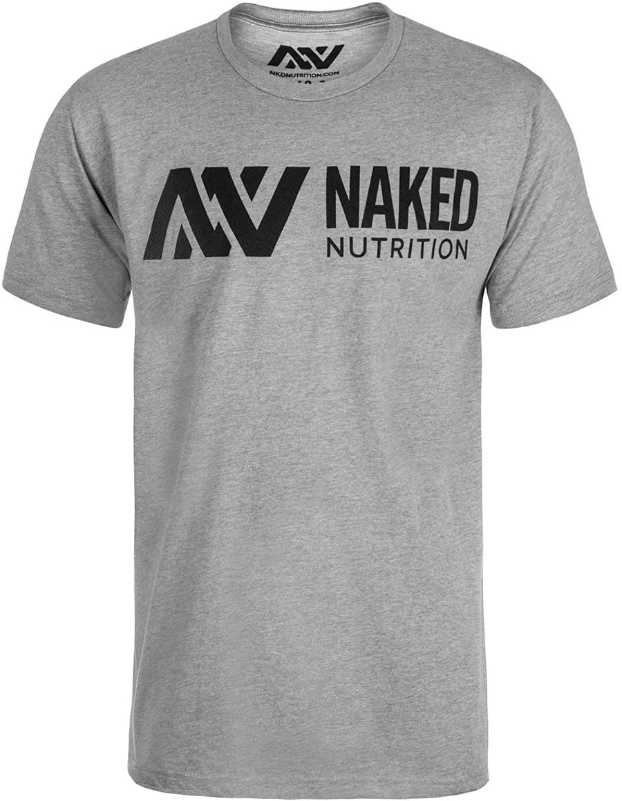 Naked Nutrition Men's T-Shirt - Grey - X-Large