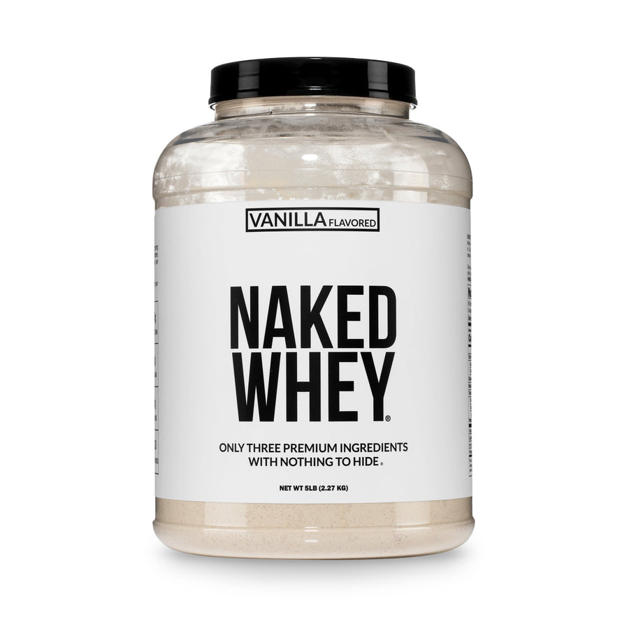 Vanilla Whey Protein Powder | Naked Vanilla Whey - 5LB