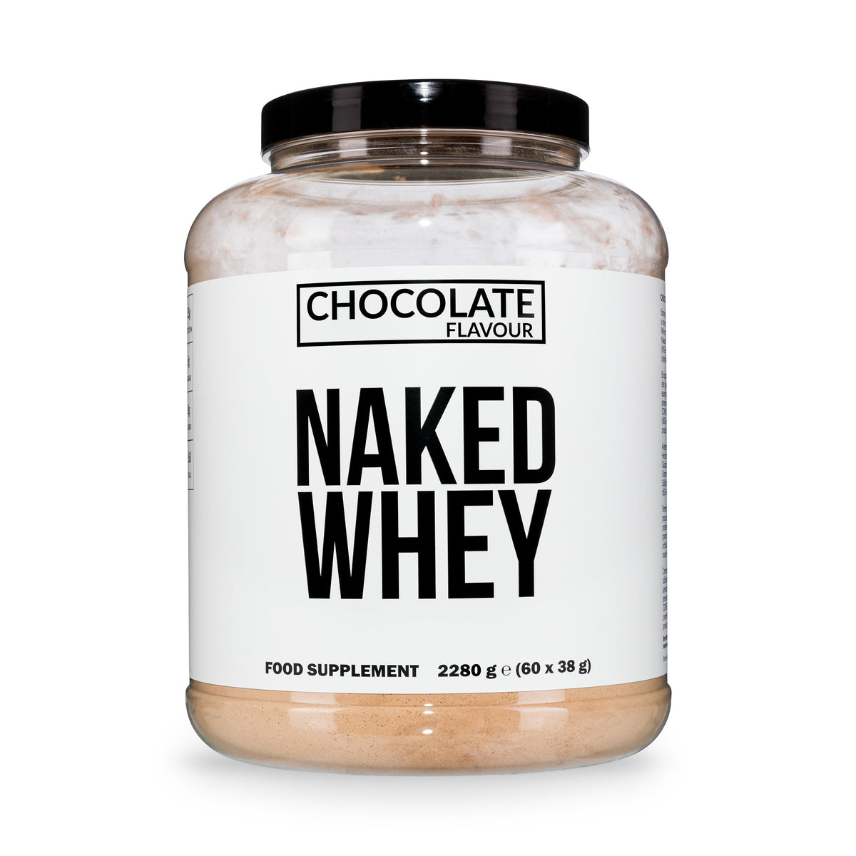 Chocolate Whey Protein Powder | Naked Chocolate Whey - 2280g