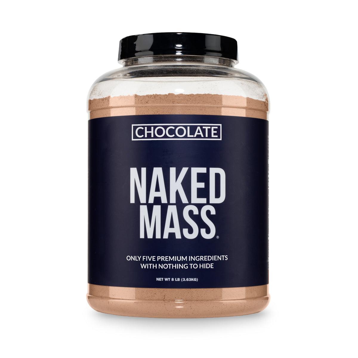 Chocolate Mass Gainer Protein Supplement | Naked Chocolate Mass
