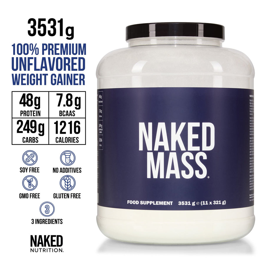 Mass Gainer Protein Supplement | Naked Mass