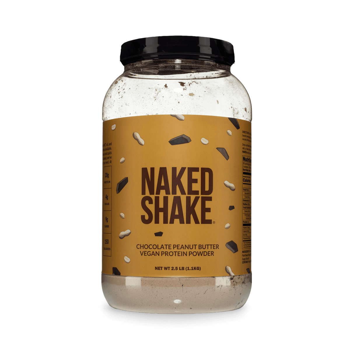 Chocolate PB Protein Shake | Naked Shake - 30 Servings
