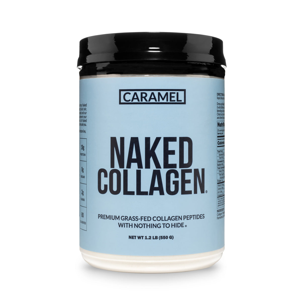 Caramel Collagen Peptides Powder | Naked Collagen - 1.2 LB