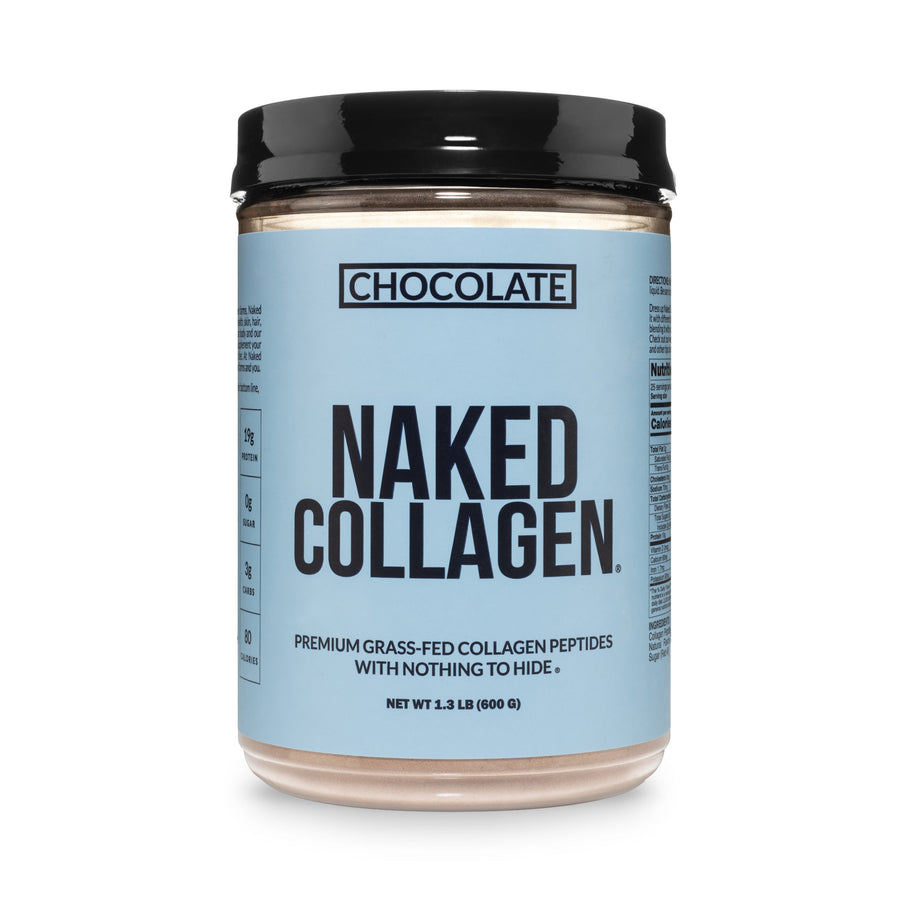 Chocolate Collagen Peptides Powder | Naked Collagen - 1.3 LB