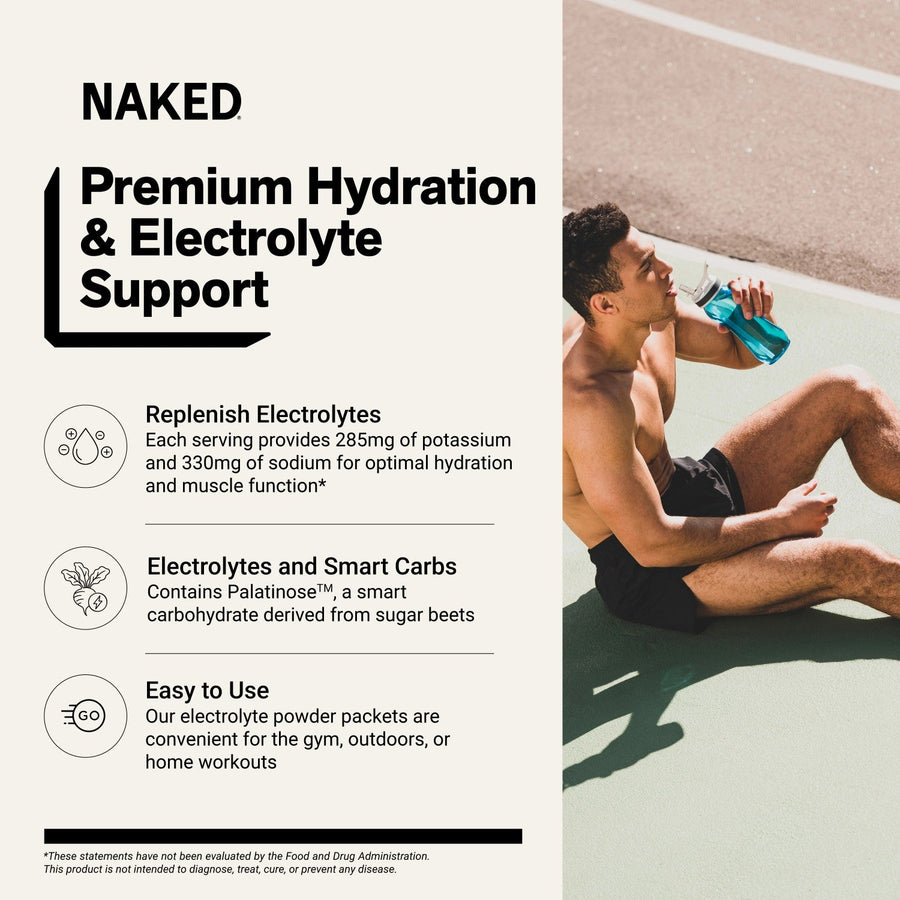 Citrus Electrolytes Powder Packets | Nakedade