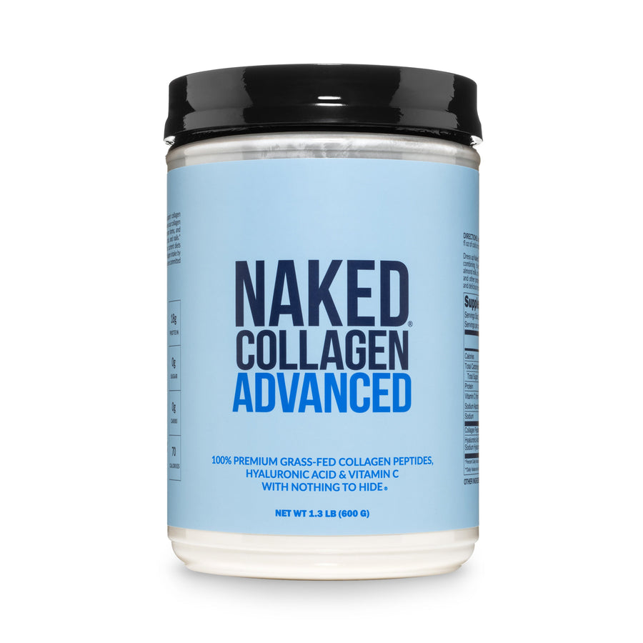 Collagen Peptides with Hyaluronic Acid | Naked Collagen Advanced - 1.3 LB